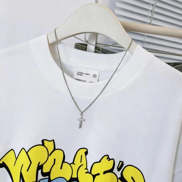 I-DLE Yuqi Oneclap Stage Inspired Oversize Fake Two-piece T-shirt