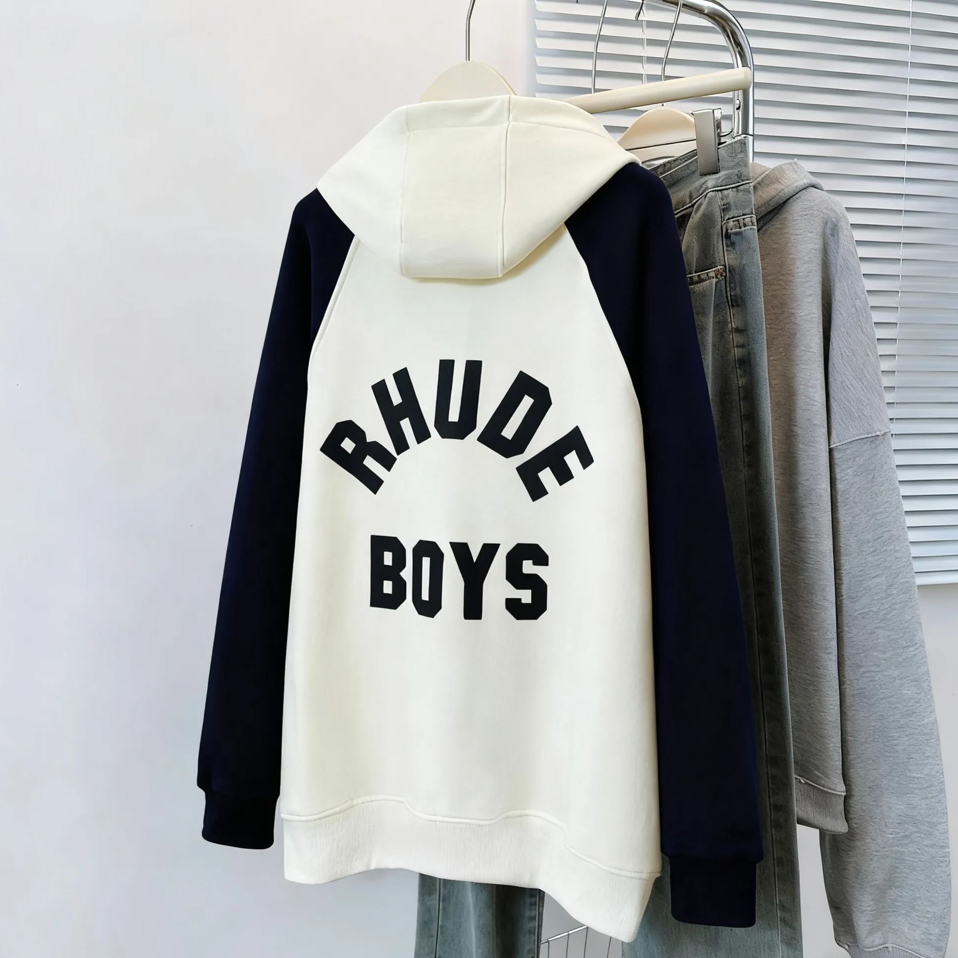 RIIZE Shotaro Inspired Color Block Zip-Up Hoodie