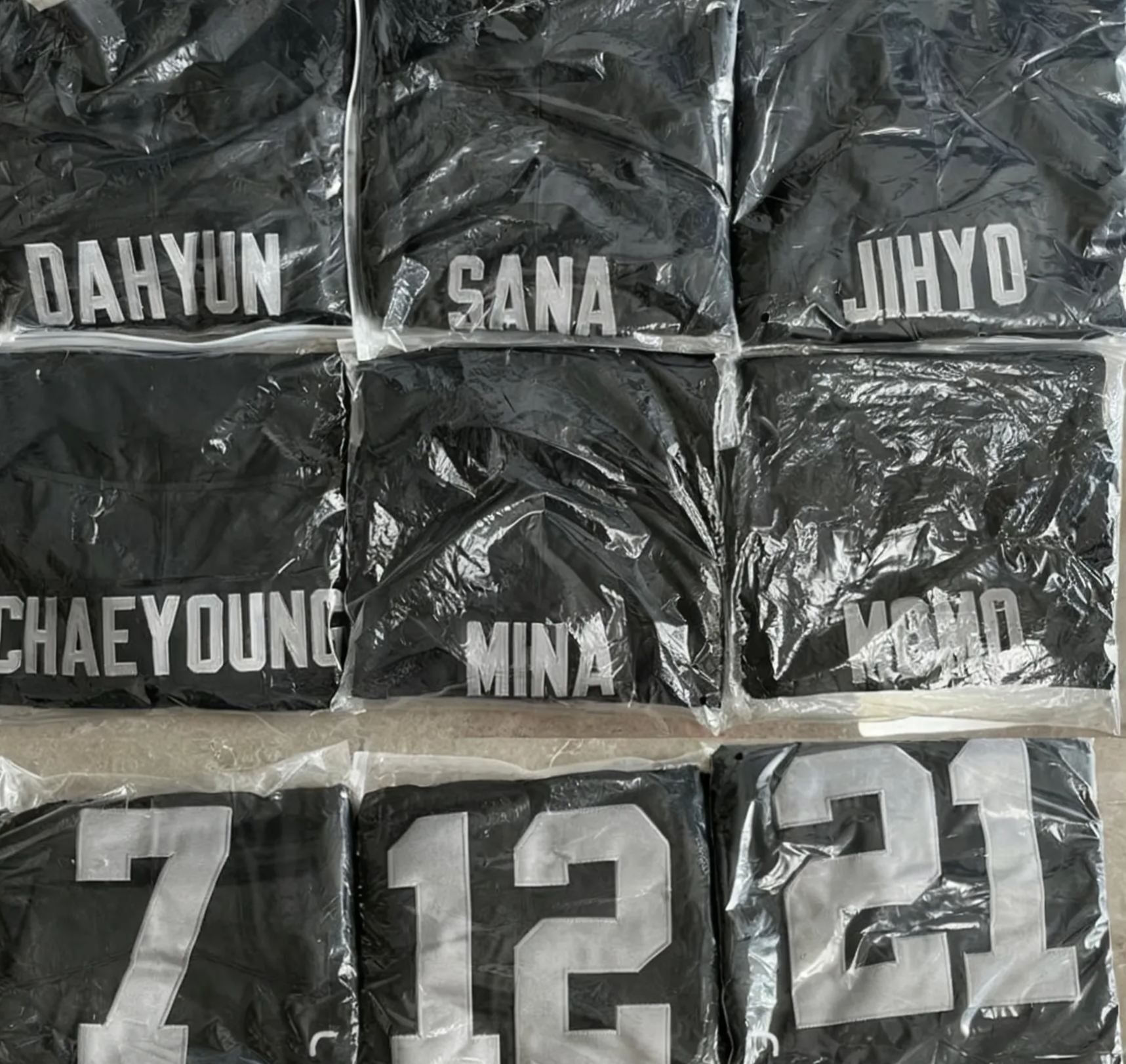 TWICE NFL Custom Inspired Vegas Raiders Jersey T-Shirt