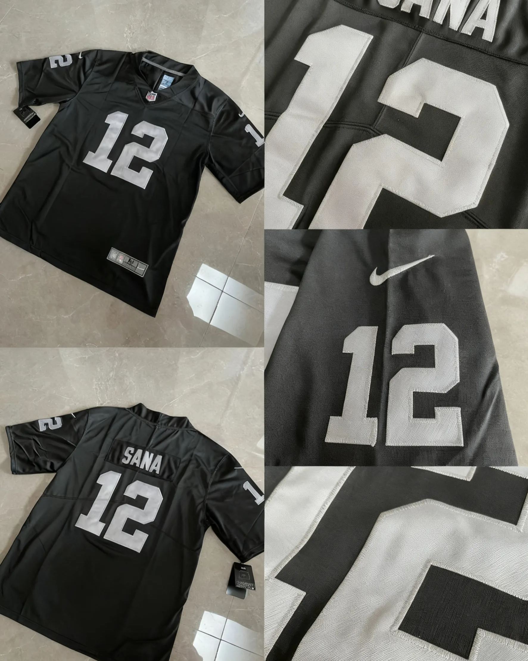 TWICE NFL Custom Inspired Vegas Raiders Jersey T-Shirt