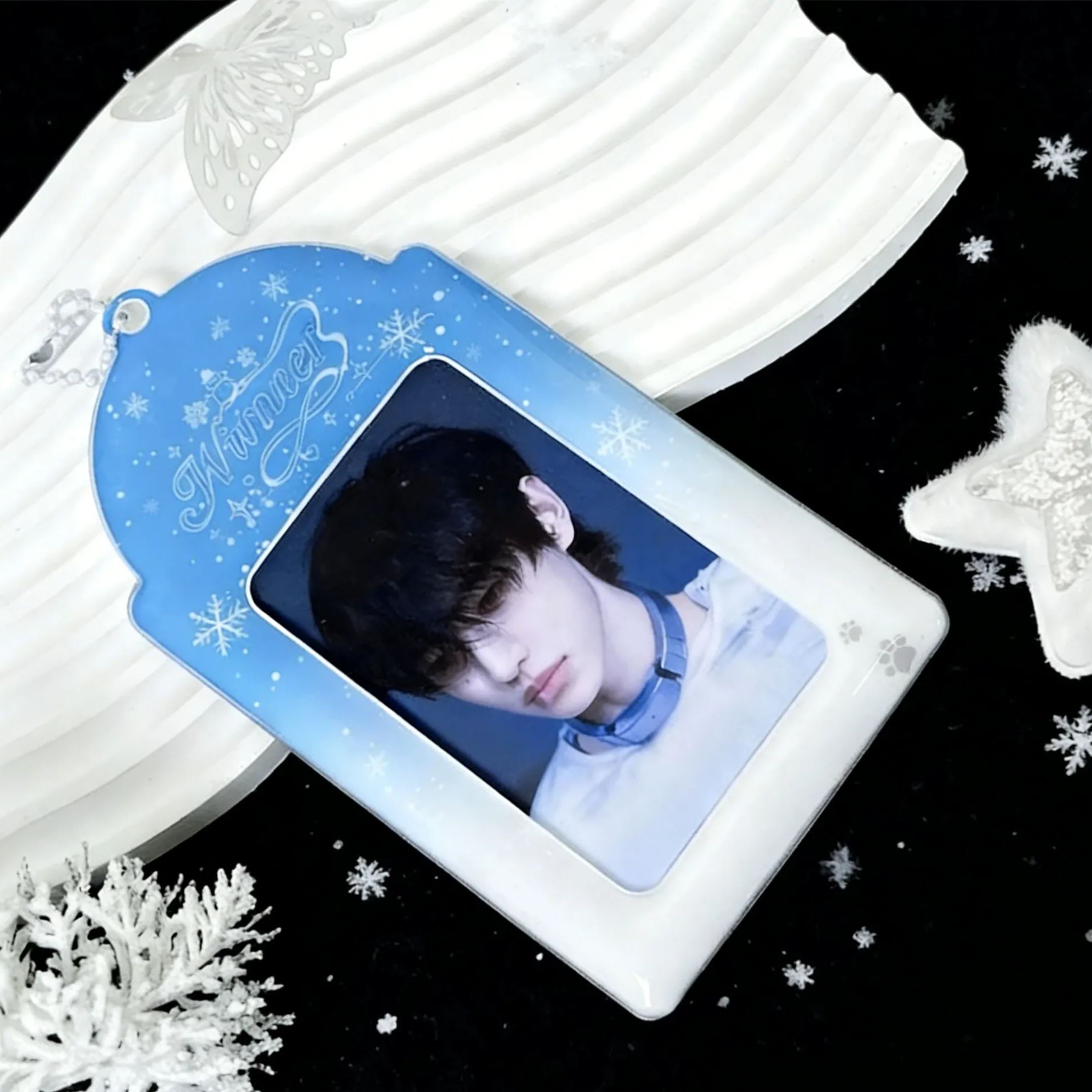Kpop Idol 3 PCS Set Christmas Themed Photocard Holder