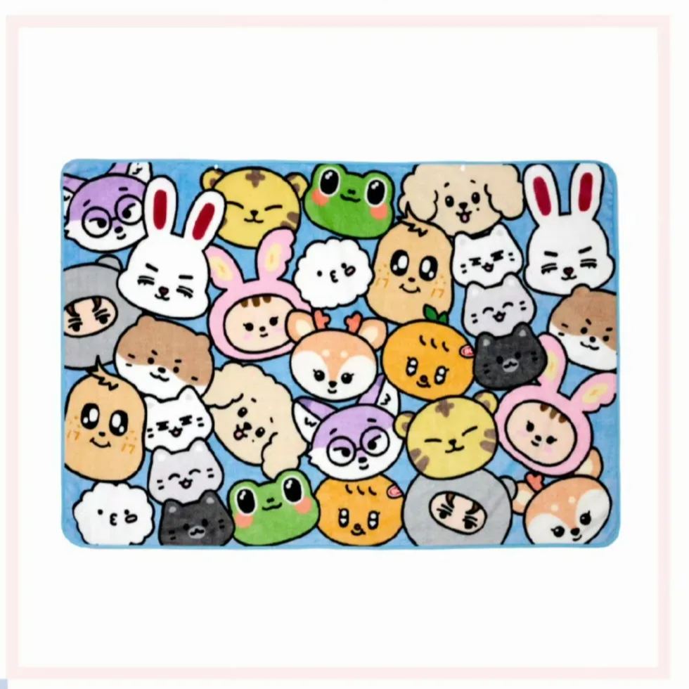 Seventeen Miniteen Merch Inspired Blanket