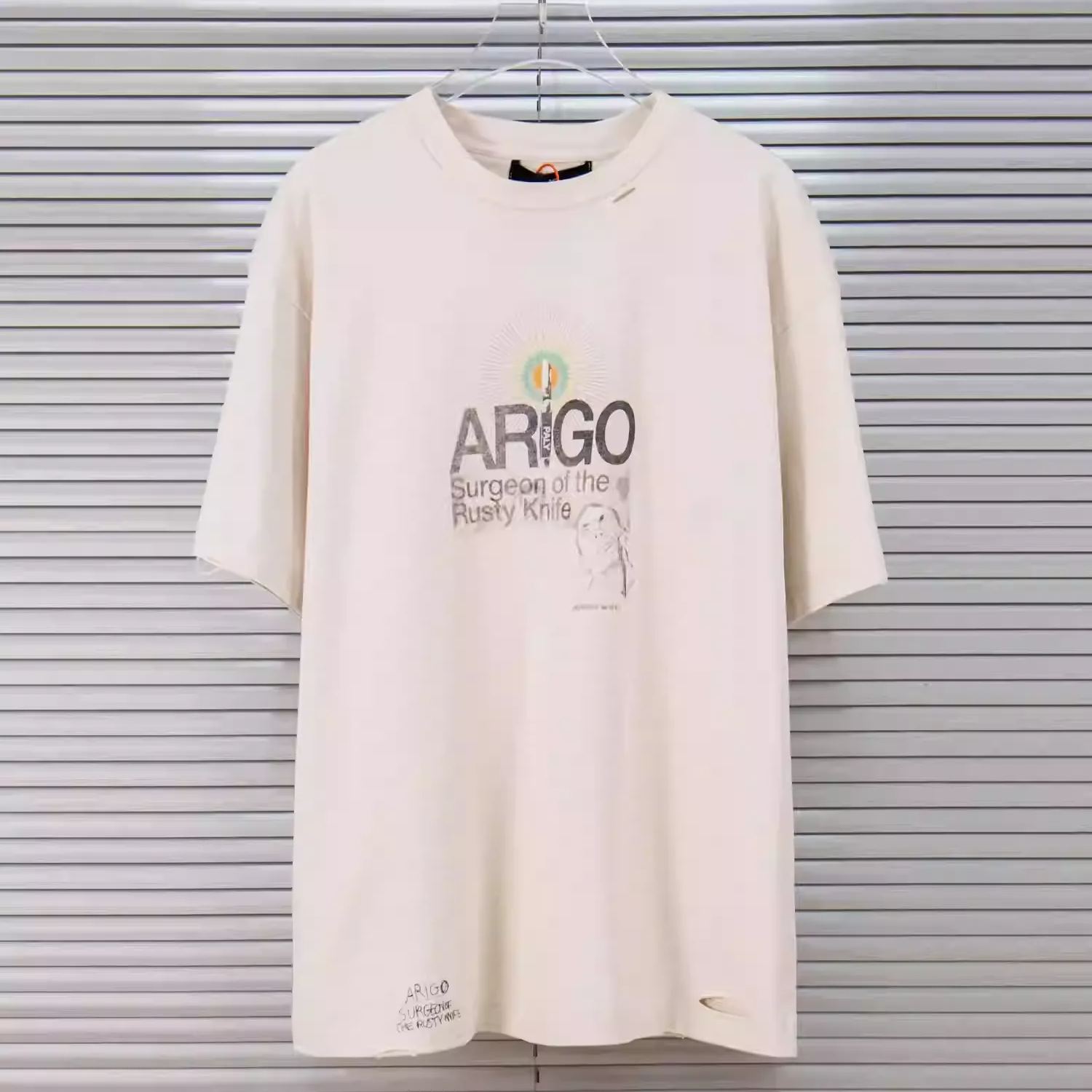 Stray kids Hyunjin Inspired ARIGO Surgeon of the Rusty Knife T-shirt