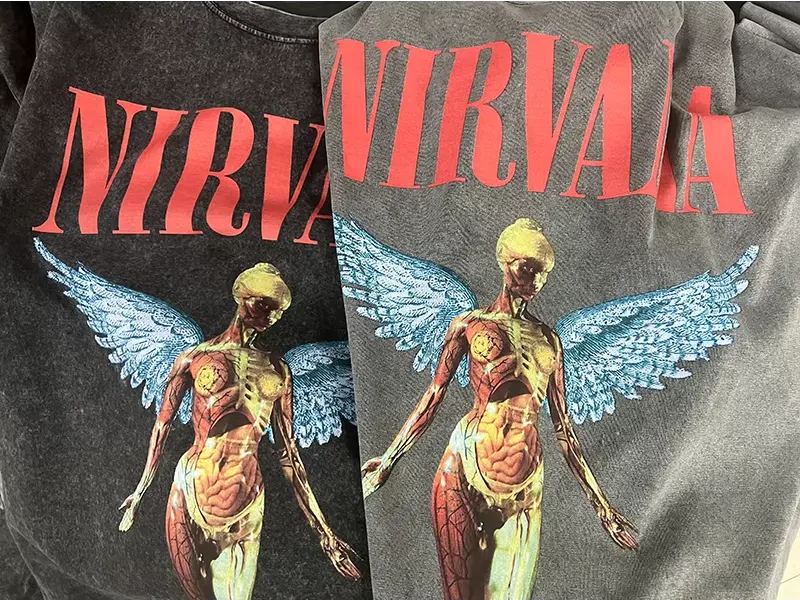 Stray Kids Hyunjin Inspired Nirvana In Utero Angelic T-Shirt