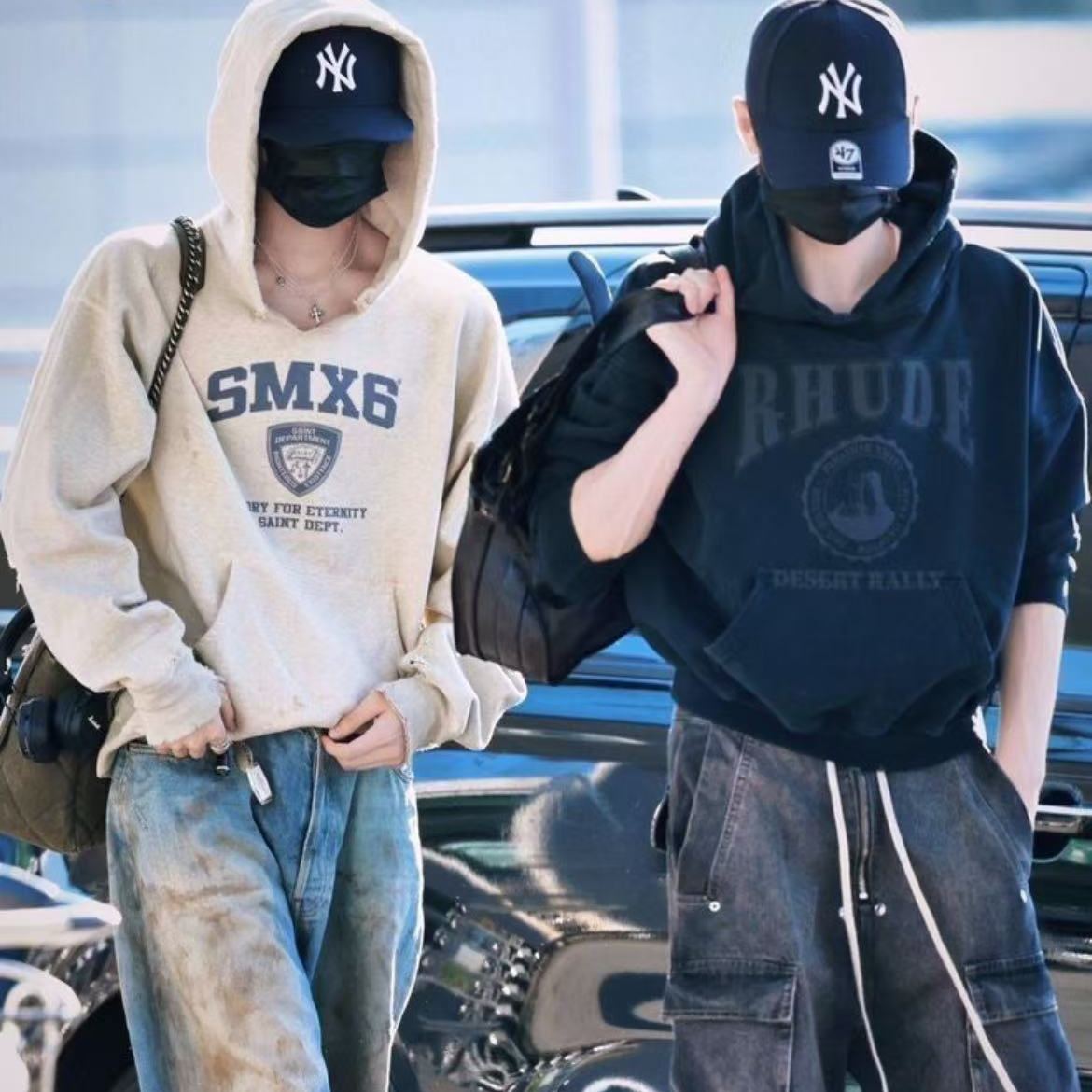 Enhypen Sunghoon inspired Rhude hoodie