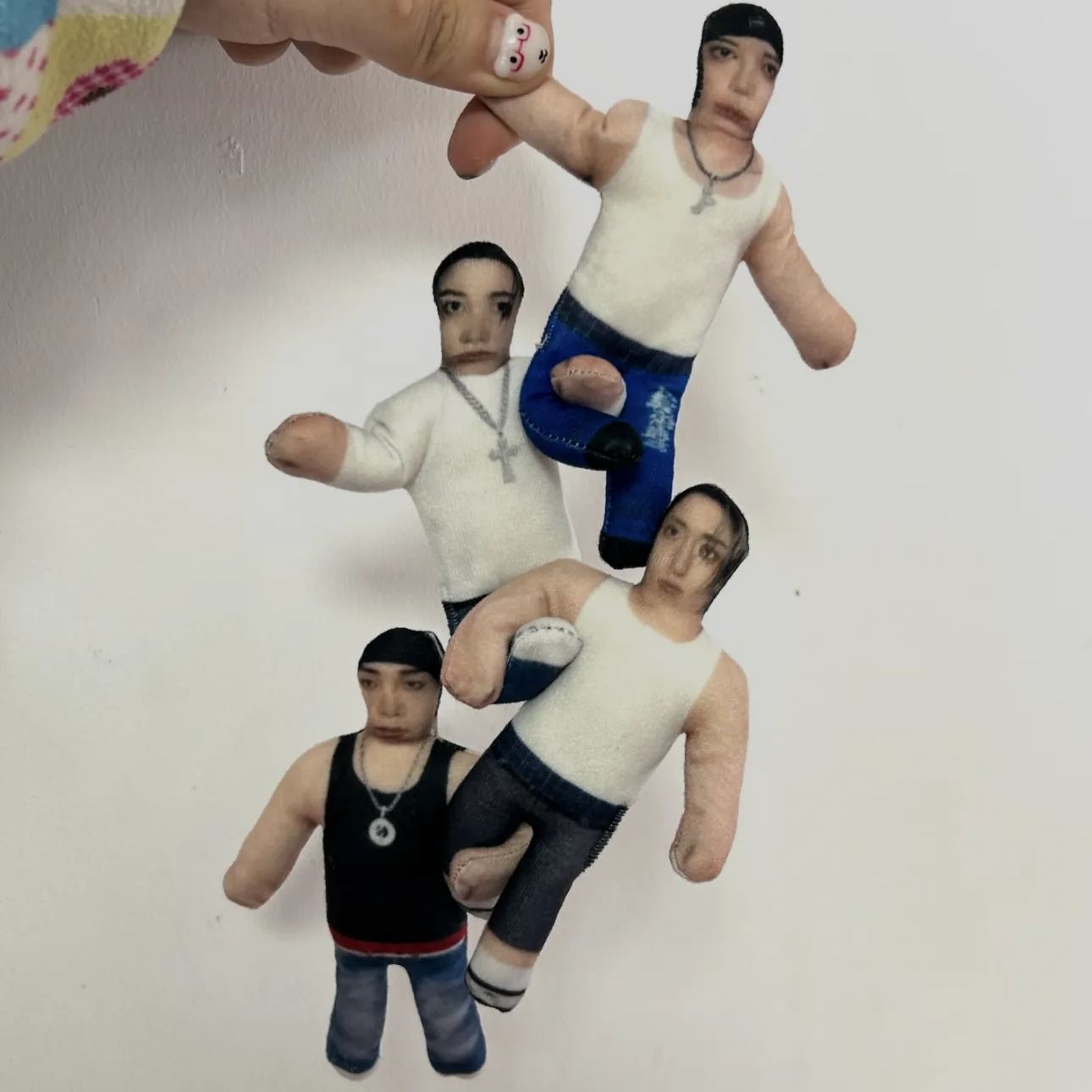 lngshot member inspired Abstract Weirdcore Plush Doll Cloth Doll 