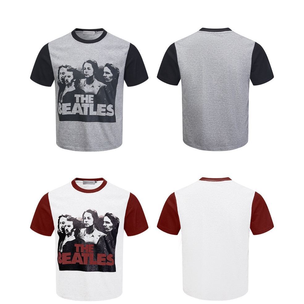 Straykids Hyunjin inspired Vintage Band Print Short Sleeve T-Shirt