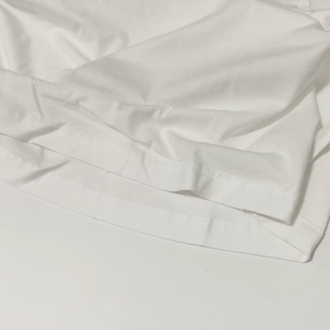 BTS RM Inspired ERD White Logo Print Distressed T-Shirt