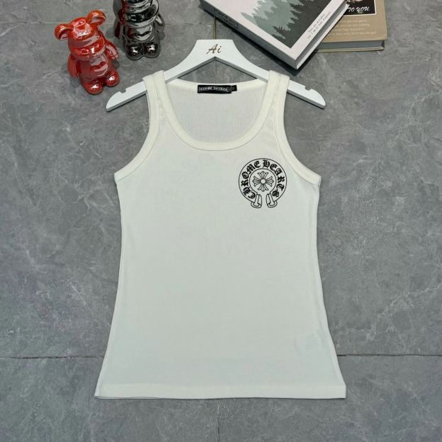 Aespa Karina Inspired Chrome Hearts Style Tank Top