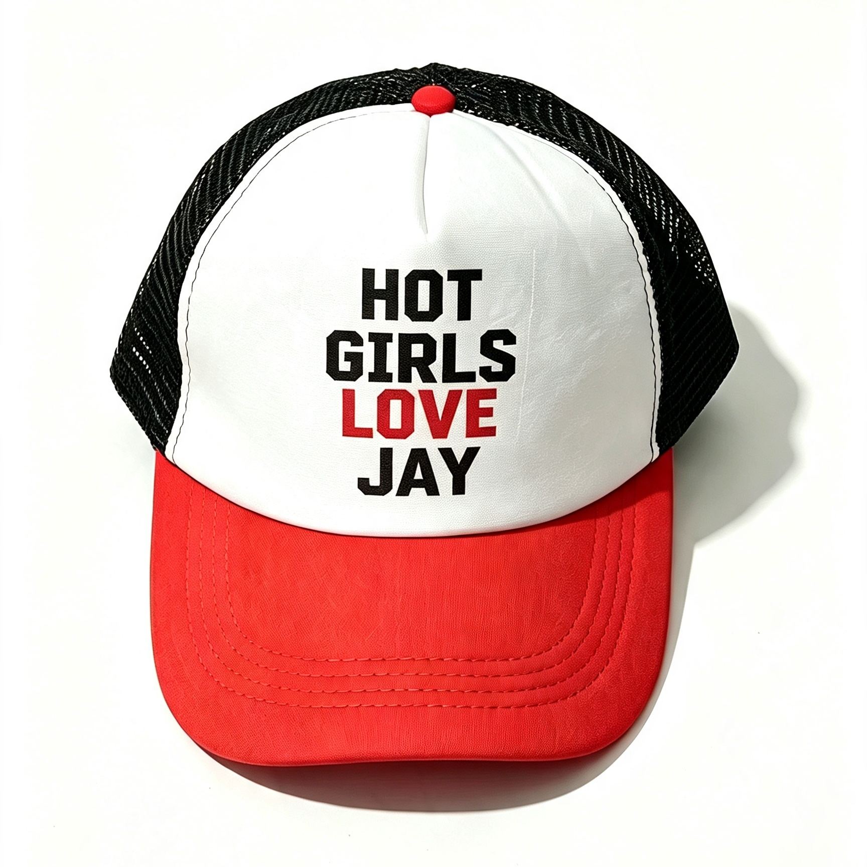 Enhypen I Love Member Name Graphic Custom Trucker Cap Hat