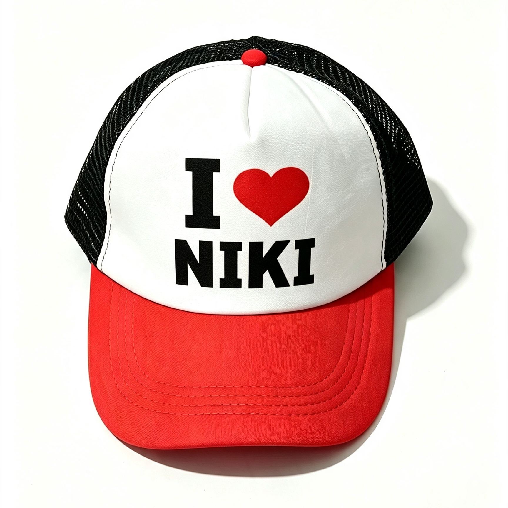 Enhypen I Love Member Name Graphic Custom Trucker Cap Hat