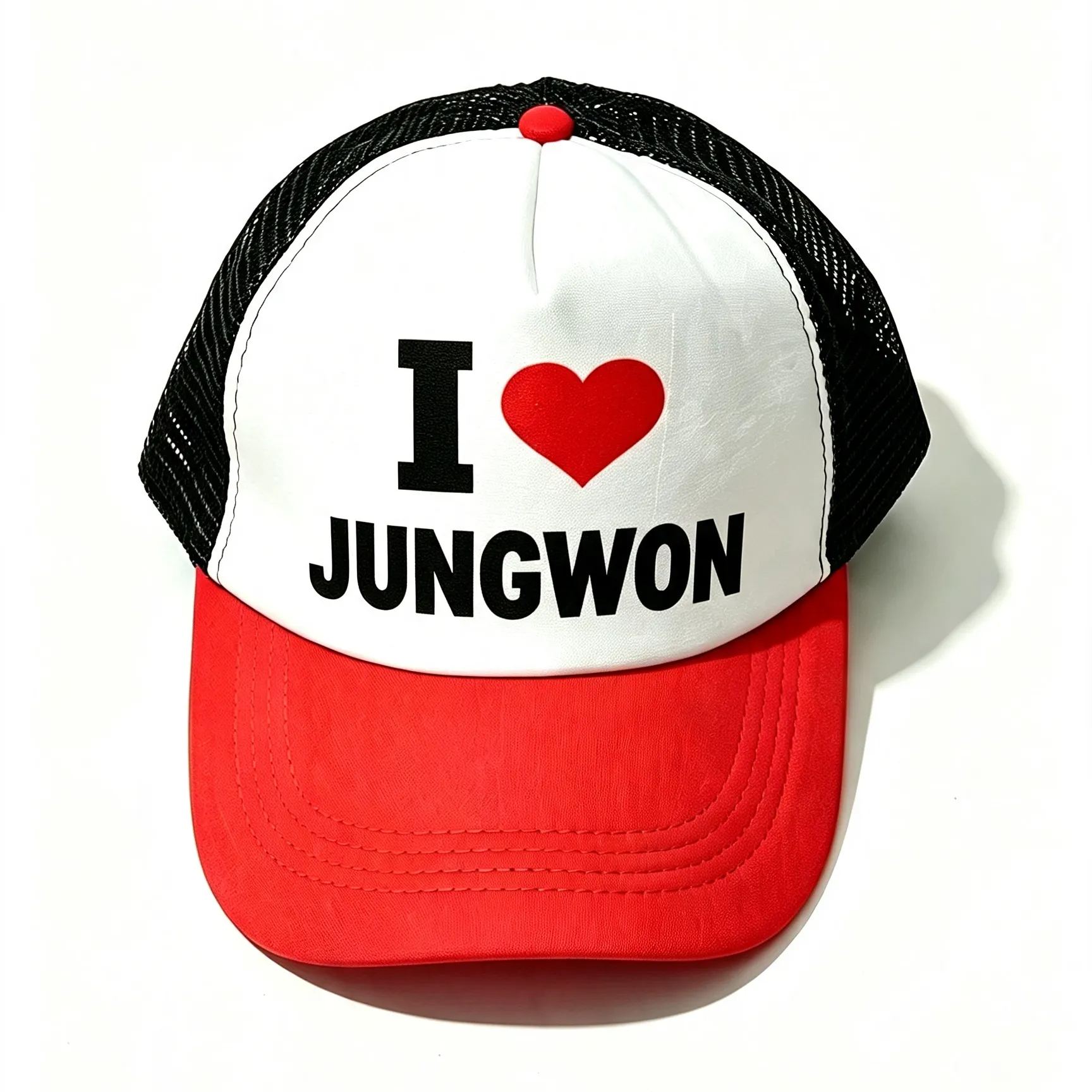 Enhypen I Love Member Name Graphic Custom Trucker Cap Hat