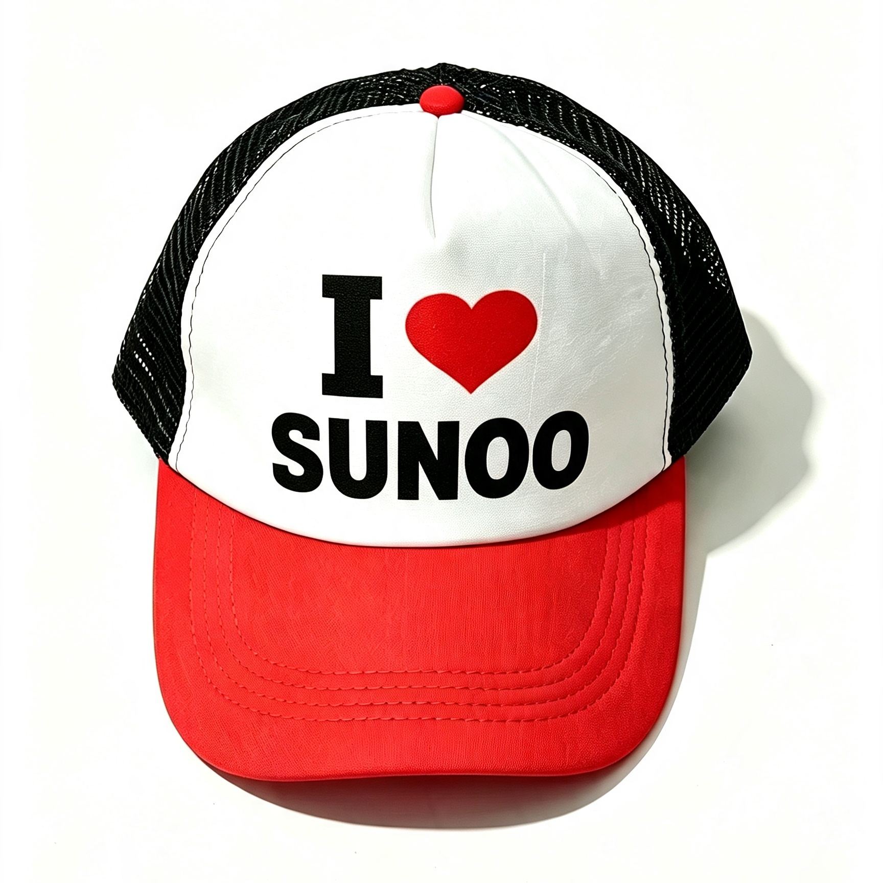 Enhypen I Love Member Name Graphic Custom Trucker Cap Hat