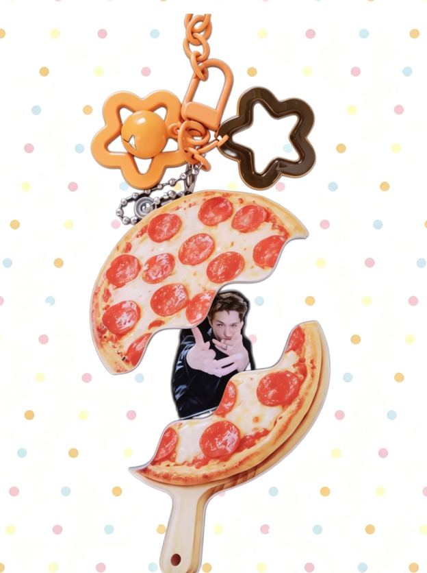 Cortis Ball Inspired Pull Out Acrylic Keychain