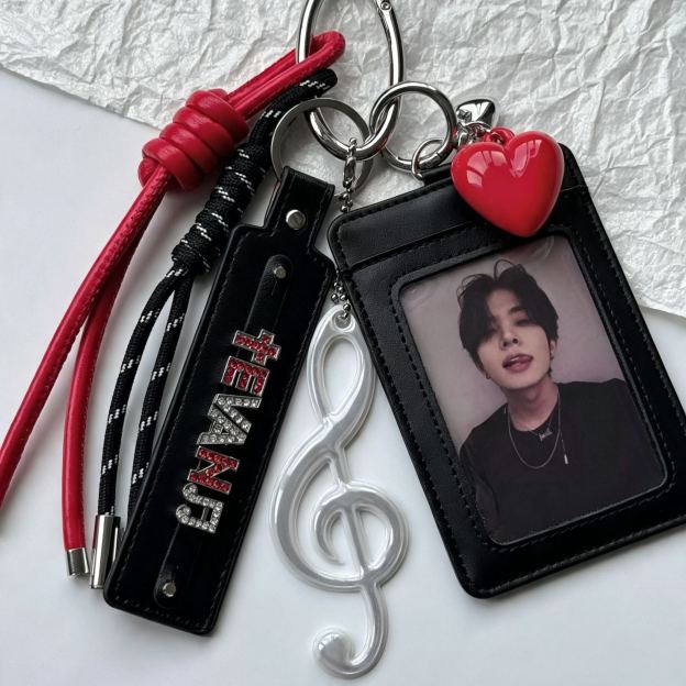 Heeseung Evan Photocard Holder Keychain Bag Charm