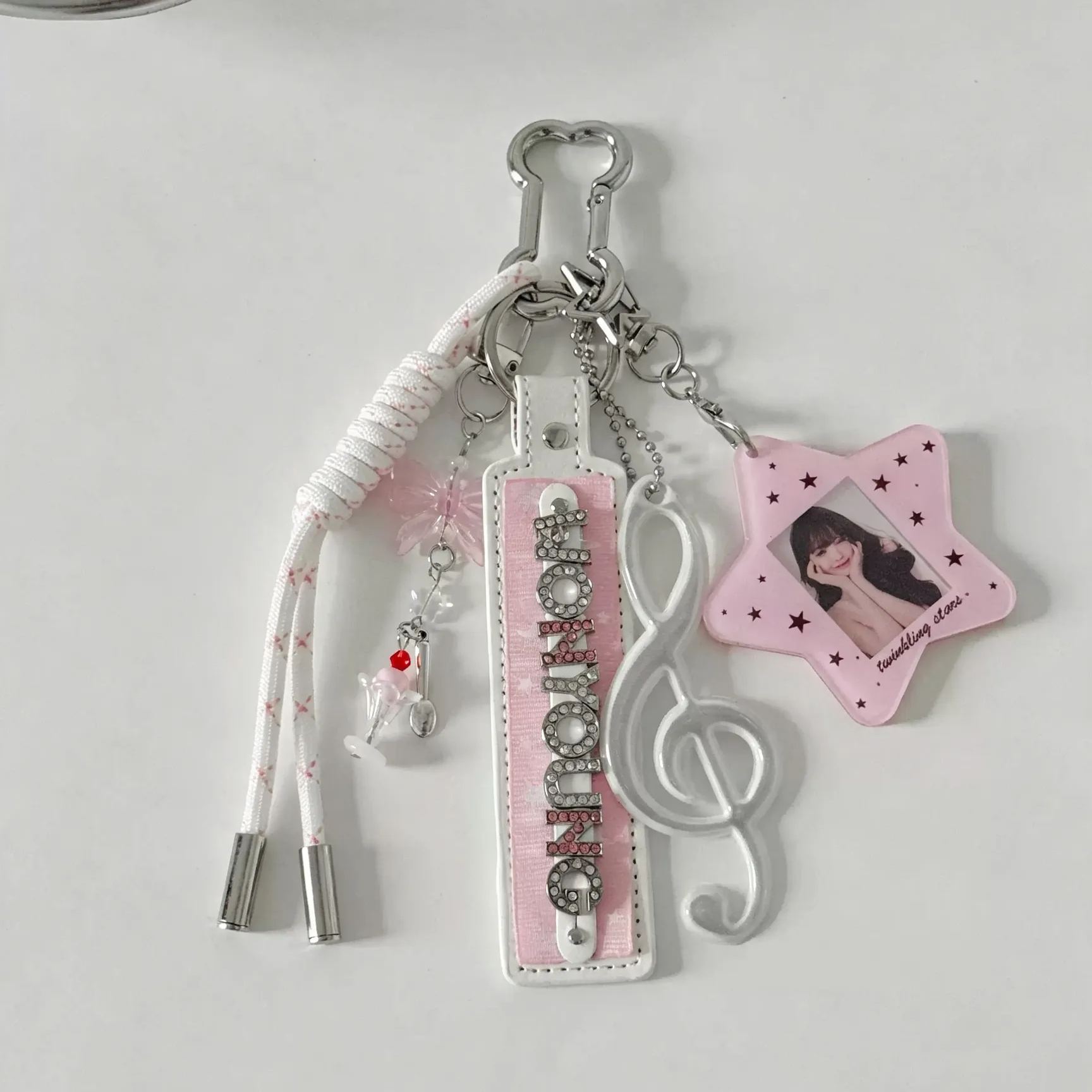 IVE Wonyoung Photocard Holder Keychain Bag Charm