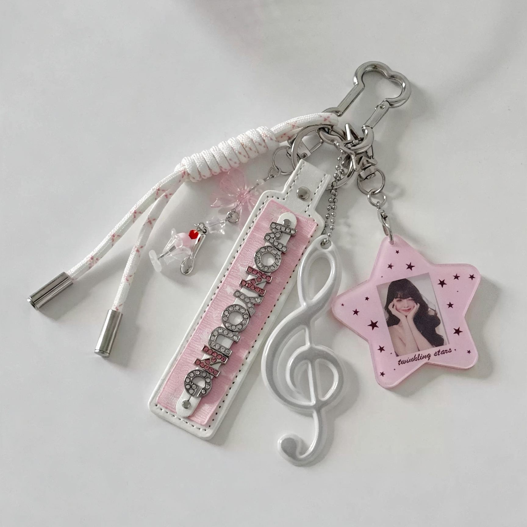 IVE Wonyoung Photocard Holder Keychain Bag Charm