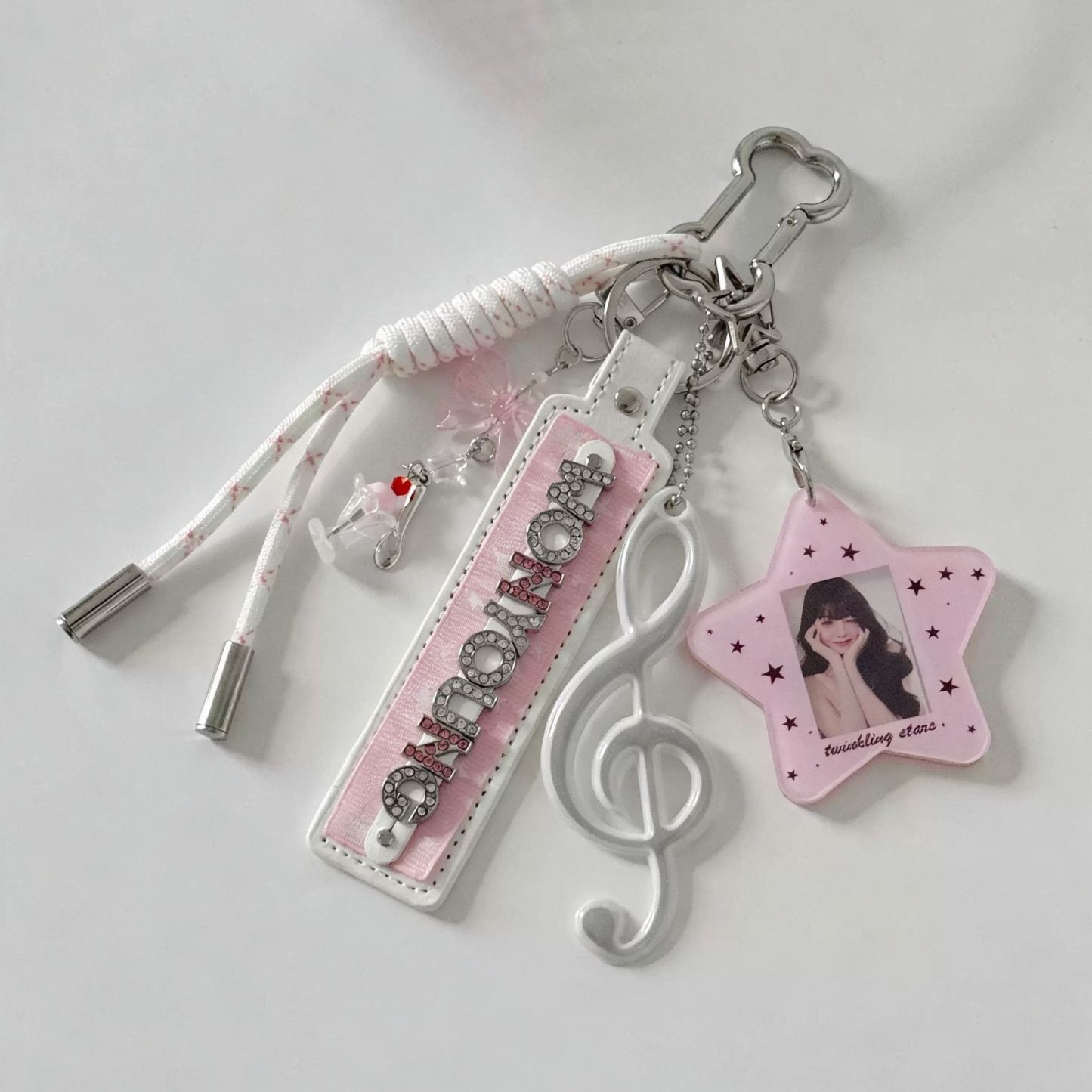 IVE Wonyoung Photocard Holder Keychain Bag Charm