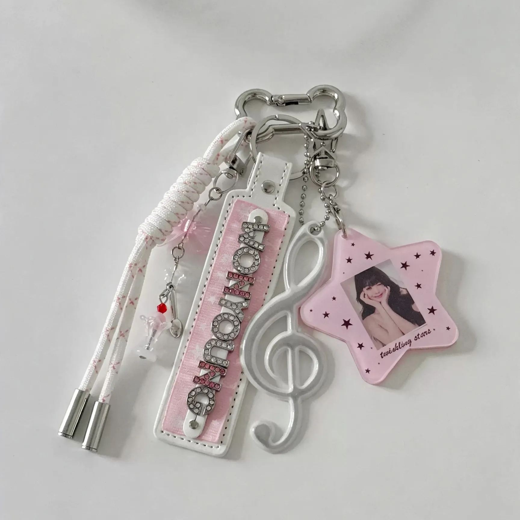 IVE Wonyoung Photocard Holder Keychain Bag Charm