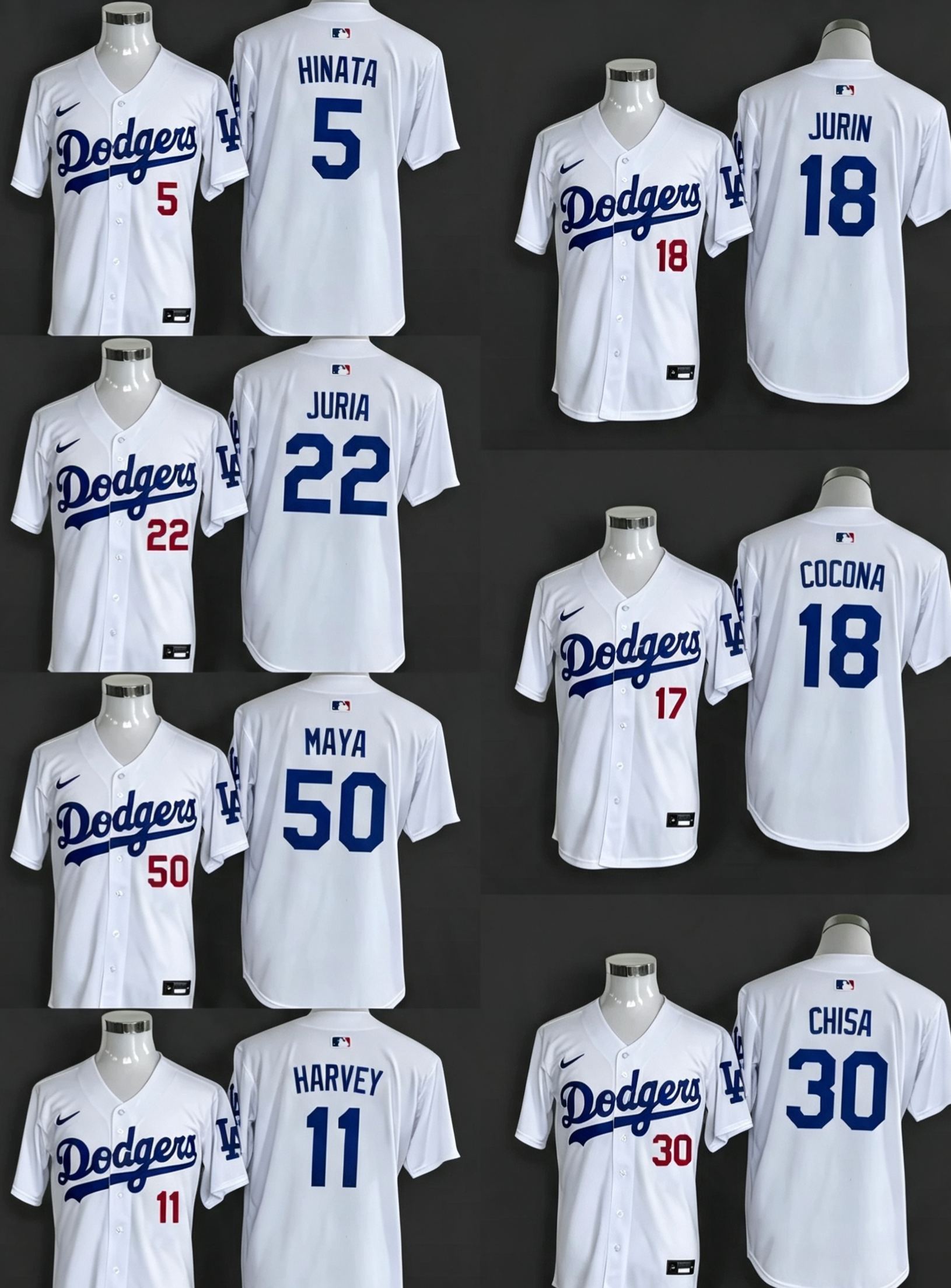 XG inspired Customized Dodgers Jersey Shirt