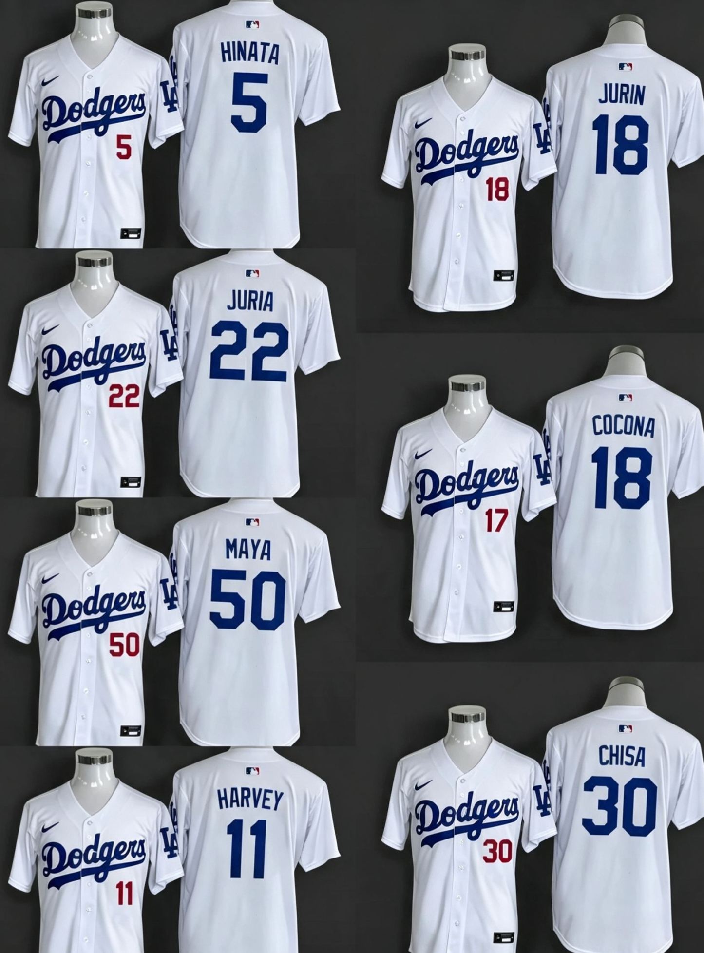 XG inspired Customized Dodgers Jersey Shirt