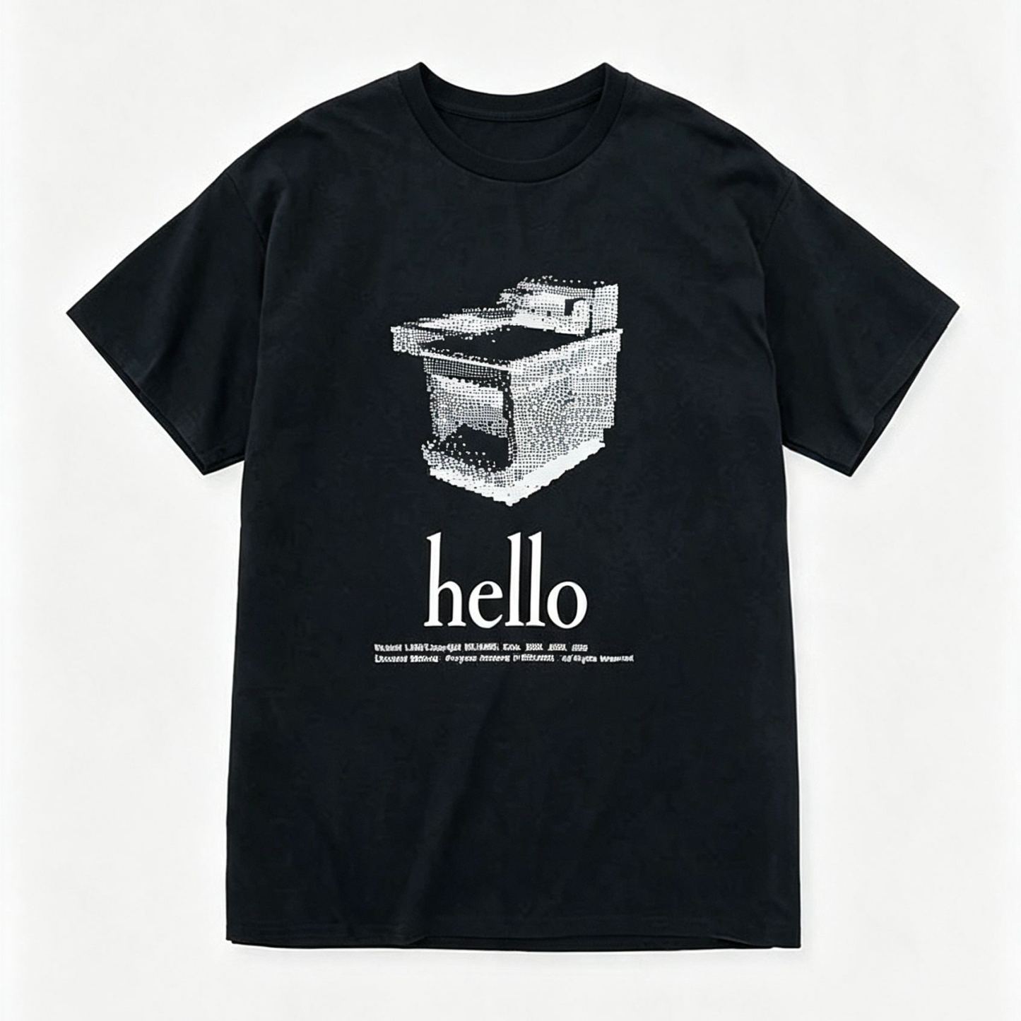 Enhypen NI-KI inspired copy machine print tshirt