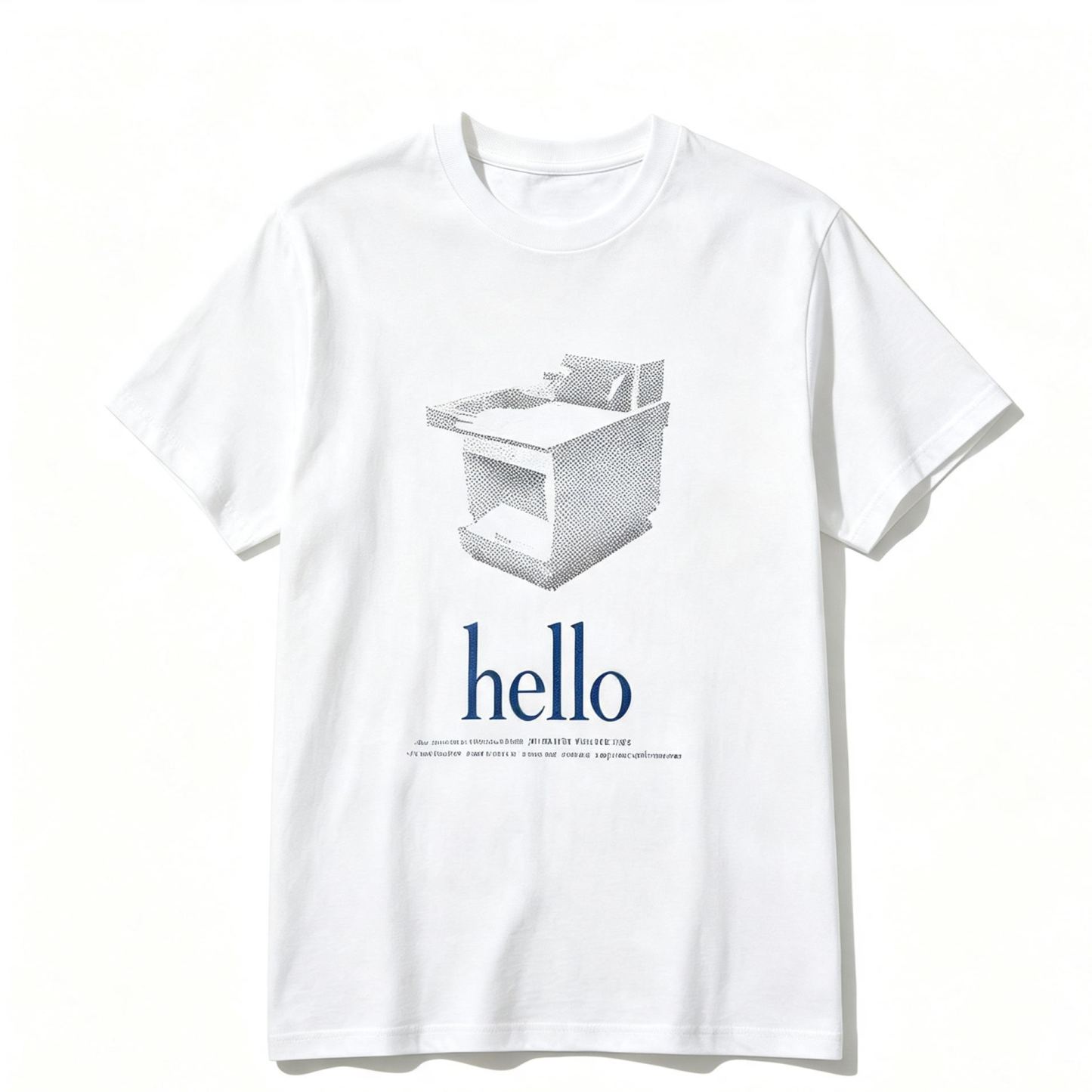 Enhypen NI-KI inspired copy machine print tshirt