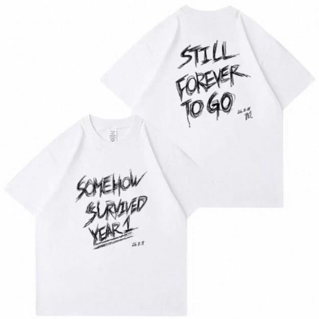 CORTIS 1st Anniversary Doodle inspired Print T-Shirt