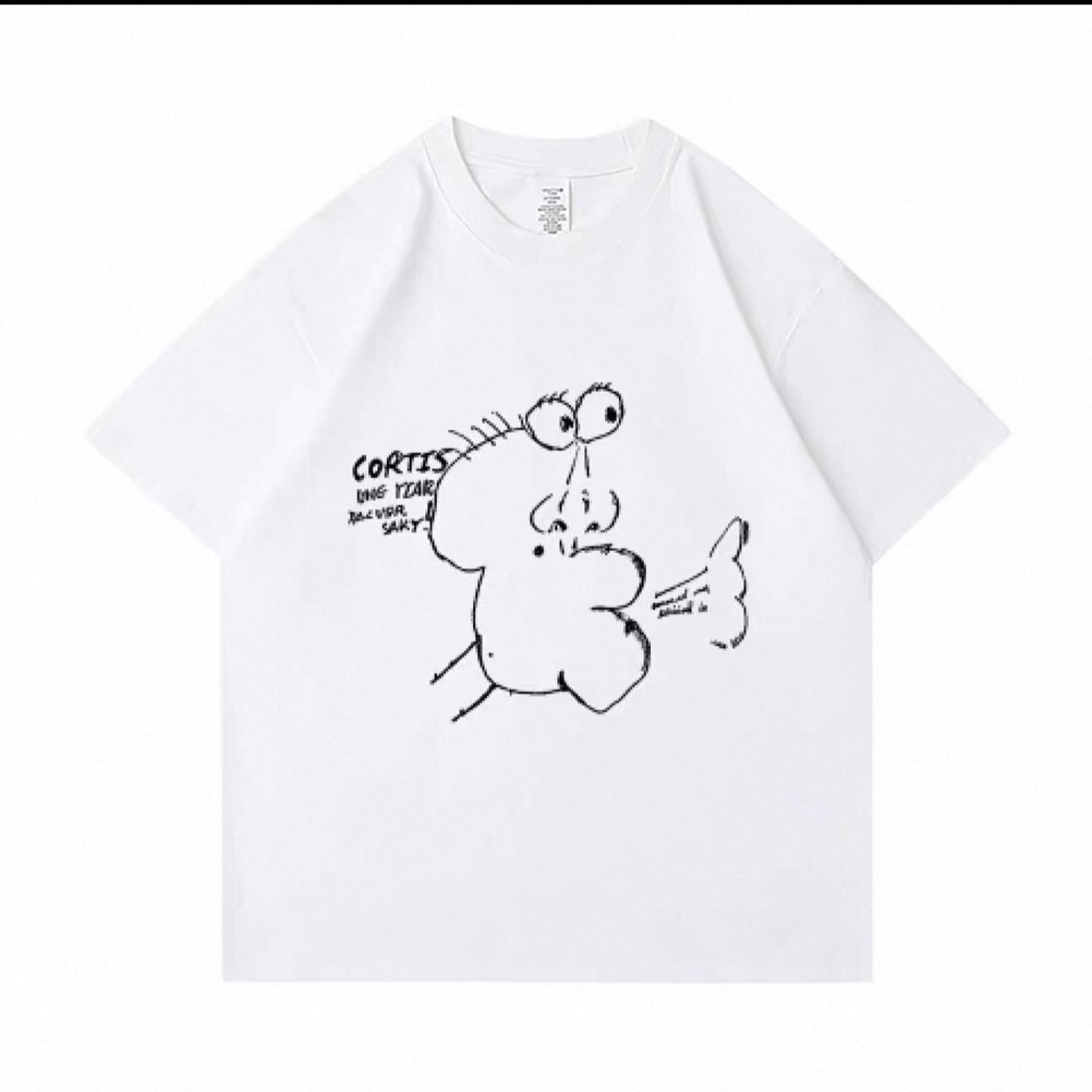 CORTIS 1st Anniversary Doodle inspired Print T-Shirt