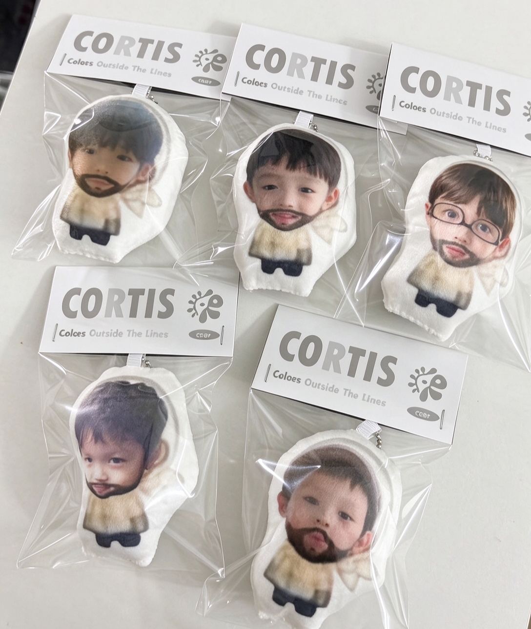 Cortis Baby Farmer Squeaky Plush Charm doll