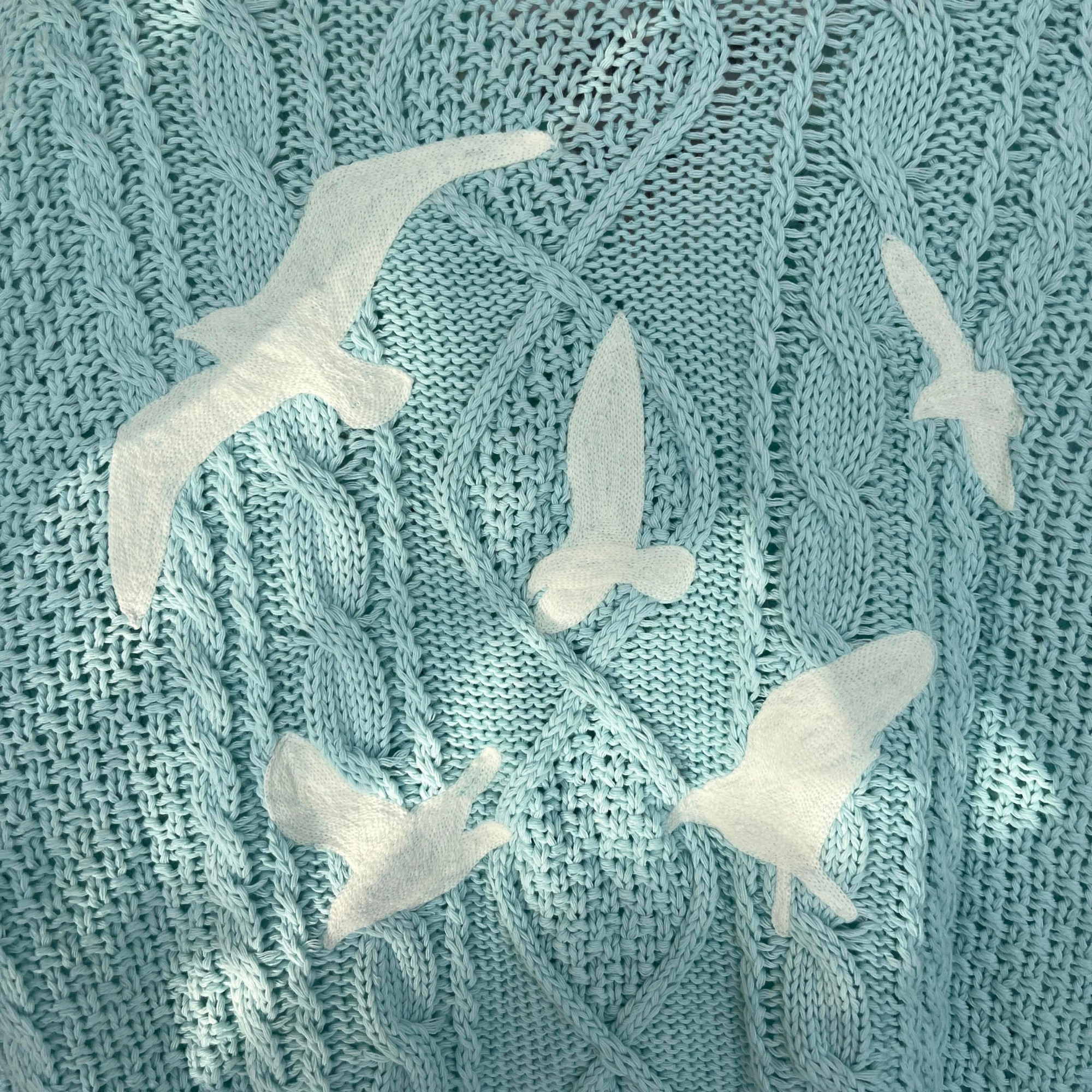 1989 Taylors Version Sky Blue Cardigan Sweater