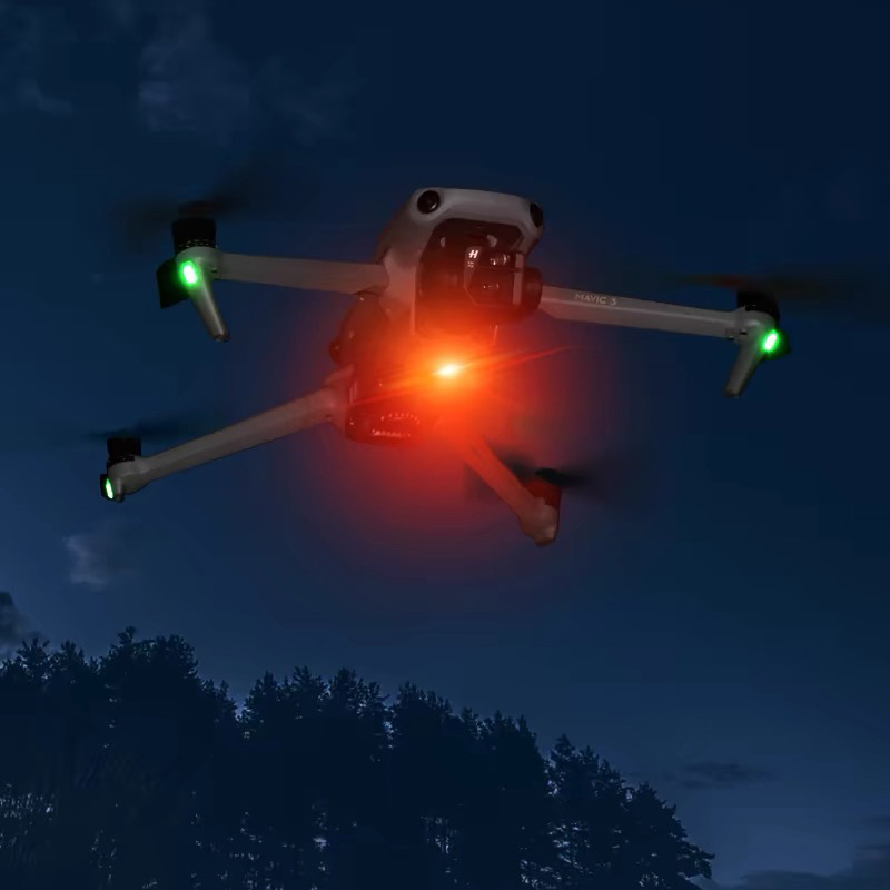 2 Pièces/Ensemble De Lumières Stroboscopiques à Sept Couleurs