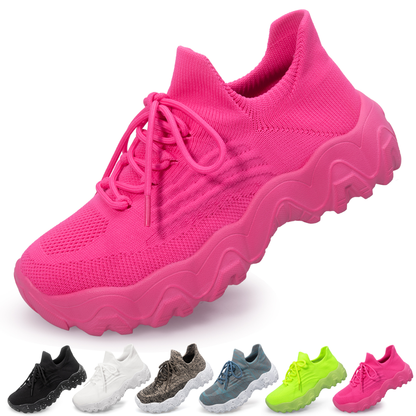 70% OFF - Women's Lace-up Casual Comfortable Breathable Lightweight Running Shoes