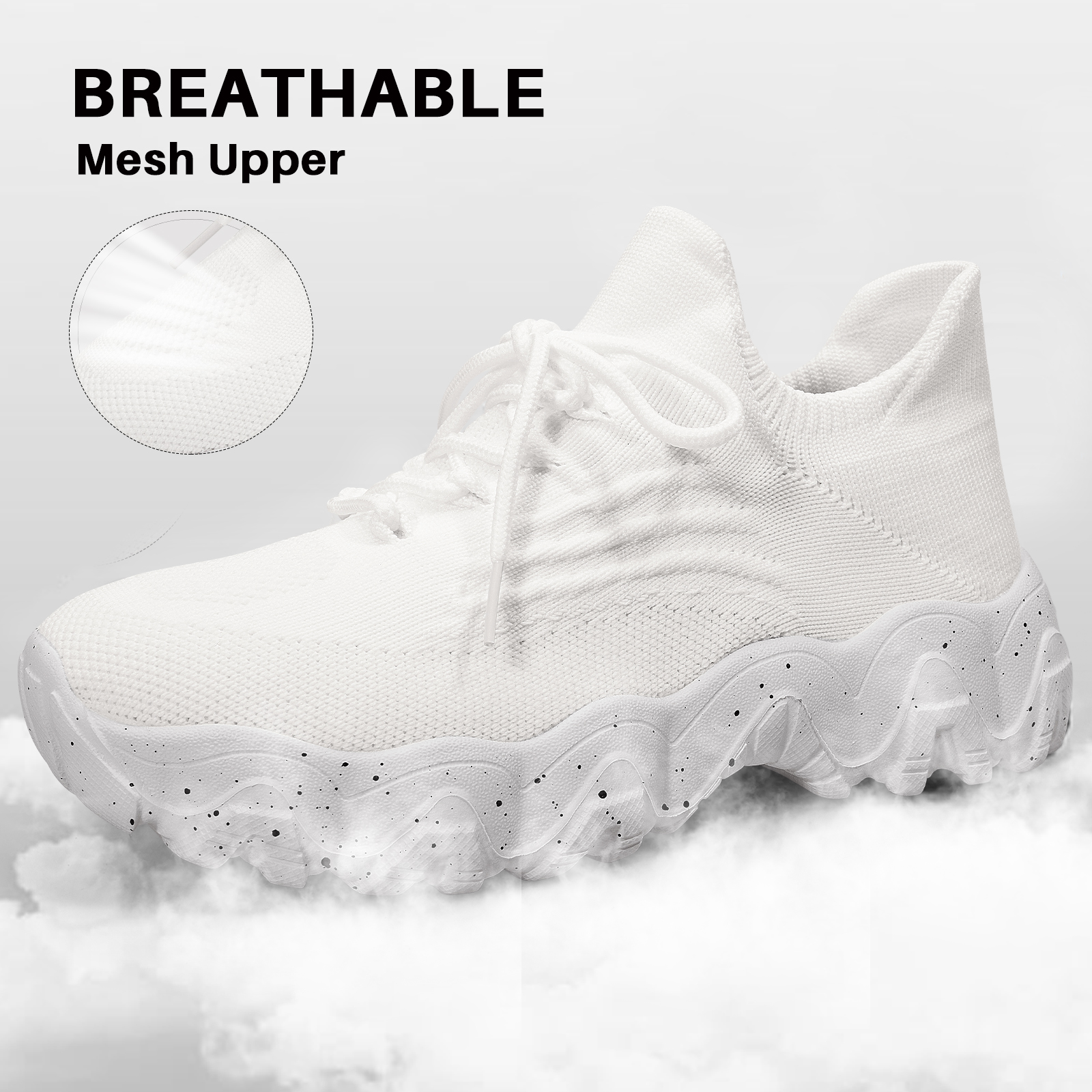 70% OFF - Women's Lace-up Casual Comfortable Breathable Lightweight Running Shoes