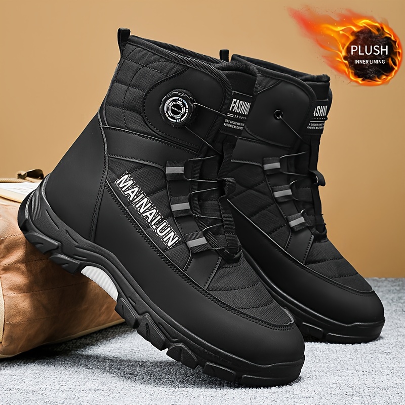 Men's Winter Snow Boots Outdoor Hiking Boots