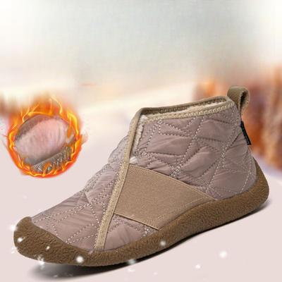 Winter High-top Cotton Shoes Plus Velvet Thickened Shoes, Soft Sole, Non-slip, Comfortable and Lightweight Pedal