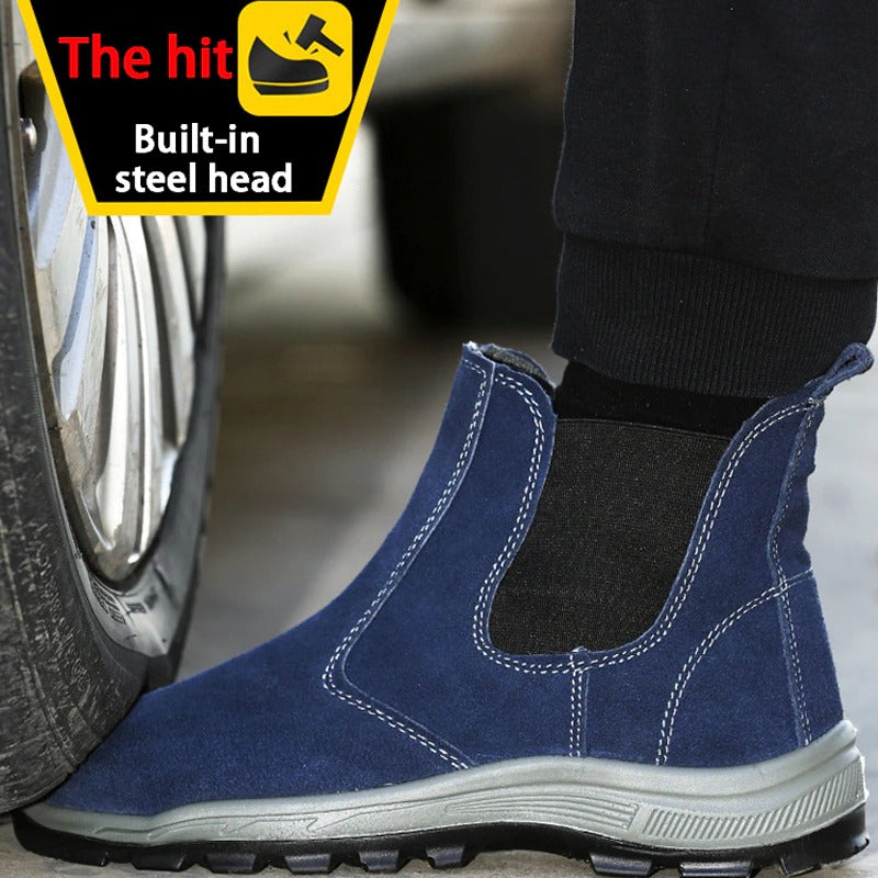 Men's Winter Boots - Keep Warm Fur Lined Orthopedic Shoes