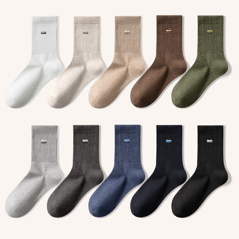 🎁 FREE GIFT - 1 Pair 100% Cotton Mid-calf Socks (Random Color)