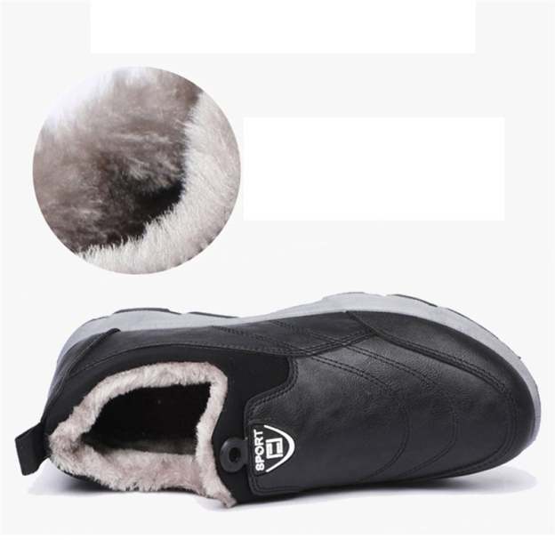 Men's Winter Waterproof Non-Slip Snow Boots