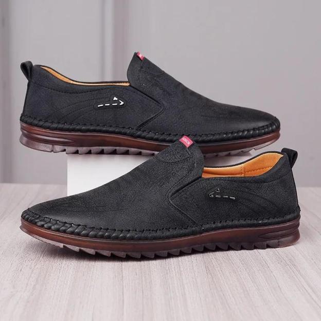 Men's Business Leather Shoes Moccasins 