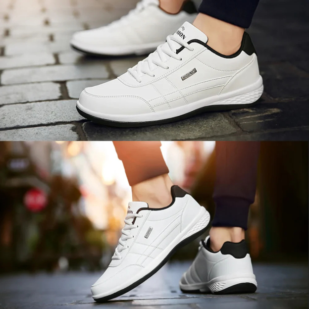 Men's Orthopedic Leather Sneakers