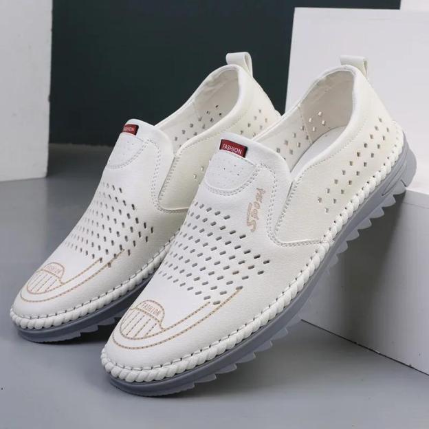 Men's Business Leather Shoes Moccasins 
