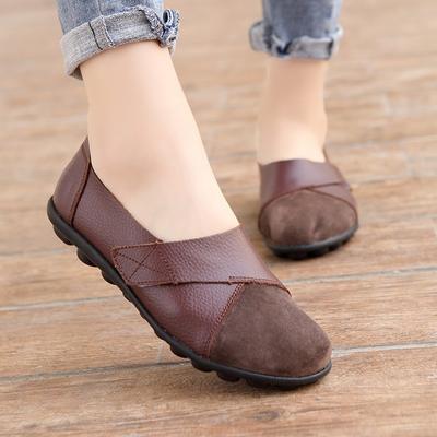 Women's Orthopedic Shoes Genuine Comfy Leather Loafers