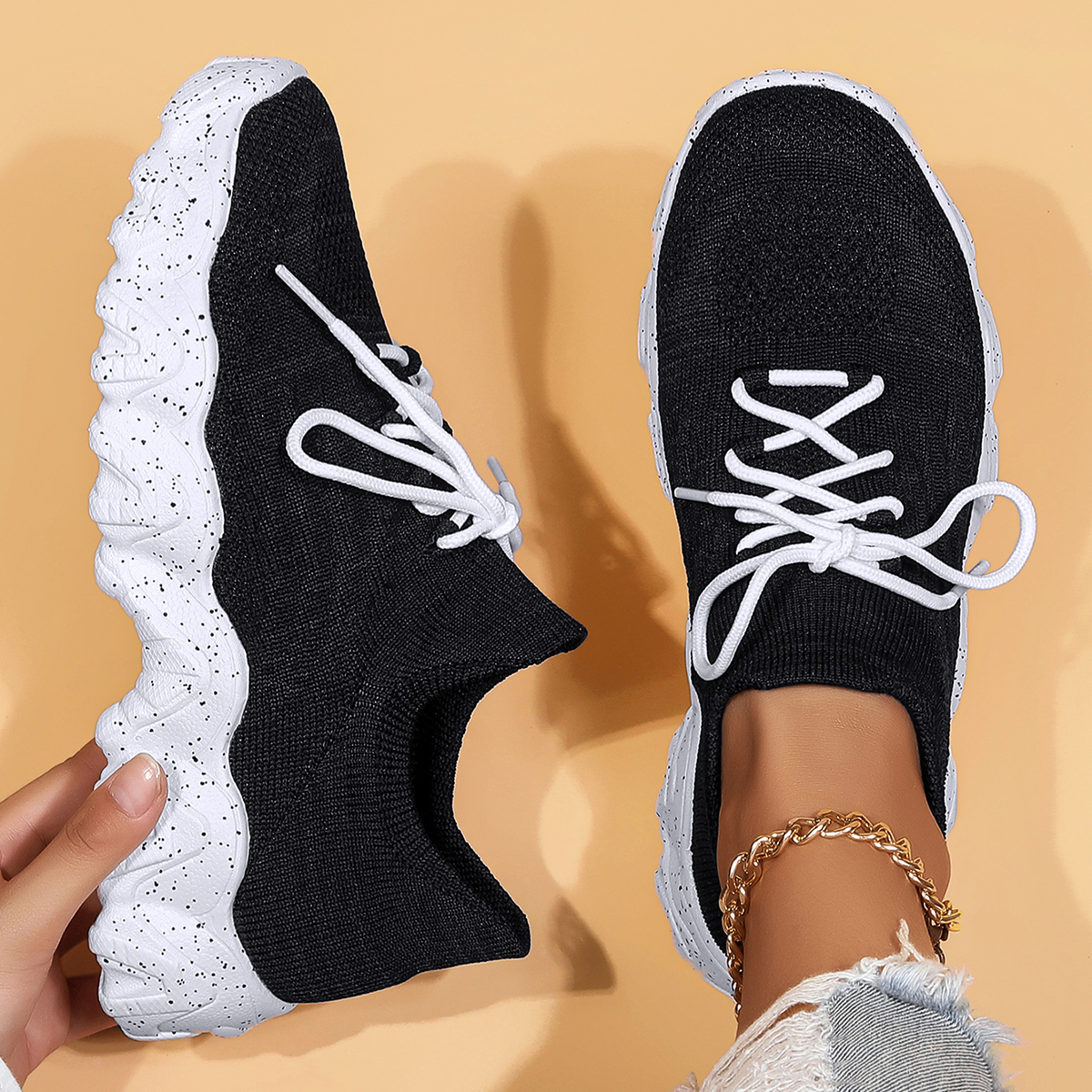 🔥 70% OFF 🔥 Women's Lace-up Casual Comfortable Breathable Lightweight Running Shoes