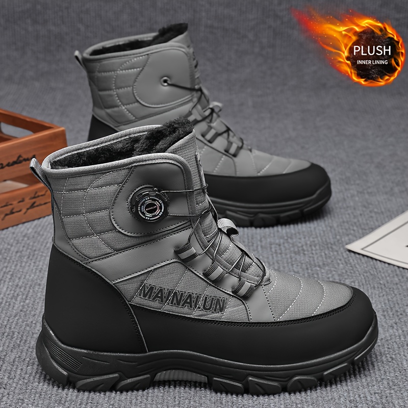 Men's Winter Snow Boots Outdoor Hiking Boots