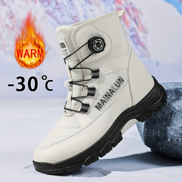 Men's Winter Snow Boots Outdoor Hiking Boots