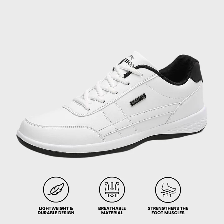 Men's Orthopedic Leather Sneakers