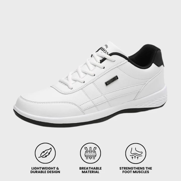 Men's Orthopedic Leather Sneakers