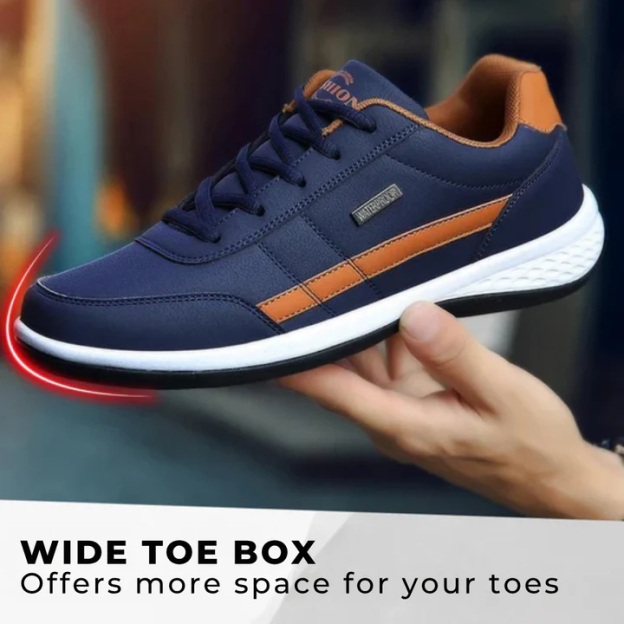 Men's Orthopedic Leather Sneakers