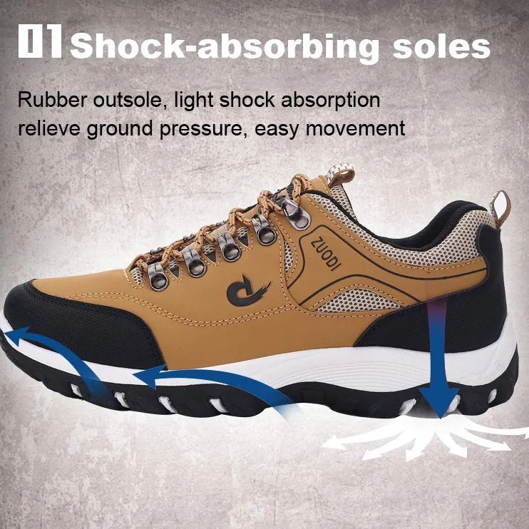 Men's Orthopedic Shoes Anti-collision Anti-slip Rubber Hiking Sneakers